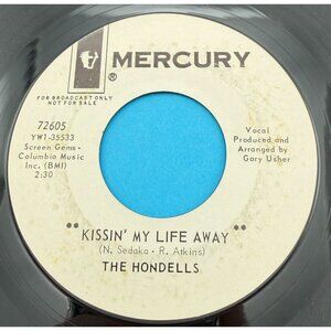 The Hondells Kissin' My Life Away / A Country Love 45 Vinyl Promo 60s Surf Rock